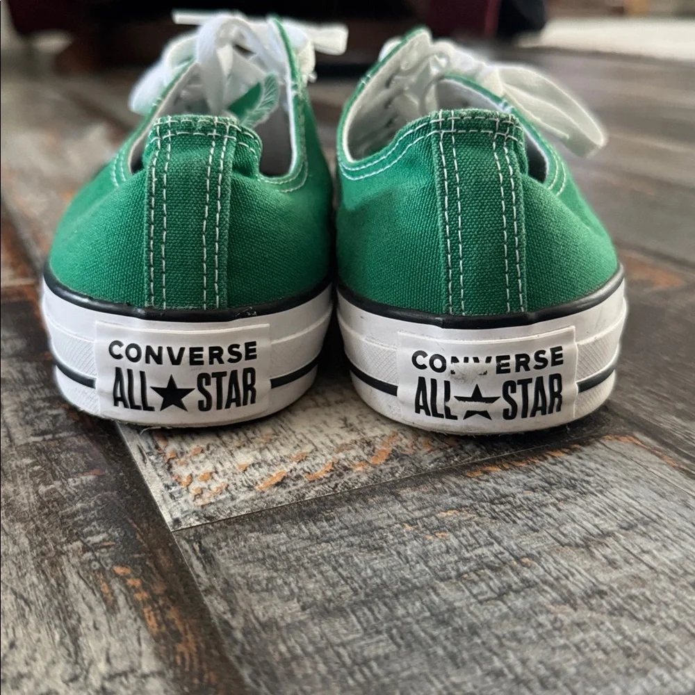 Green Converse Low-Top Sneakers mens size 11 - Picture 6 of 9